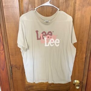 Lee Logo Tee in Earthy Hues